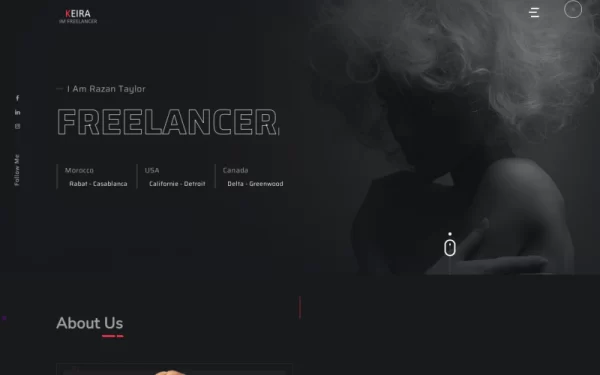 Keira - Personal Portfolio WordPress Theme